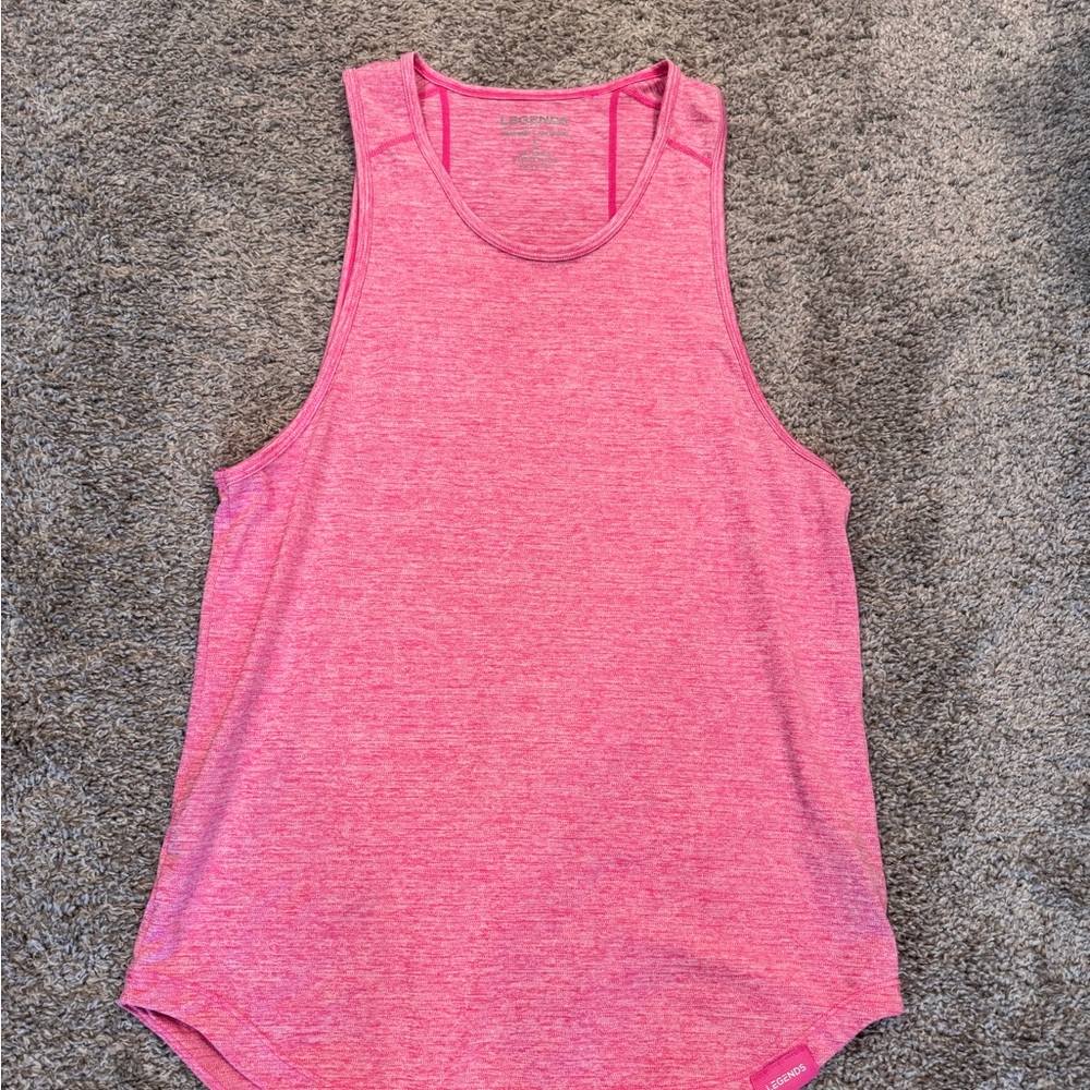 Legends Men’s Pink Sleeveless Top